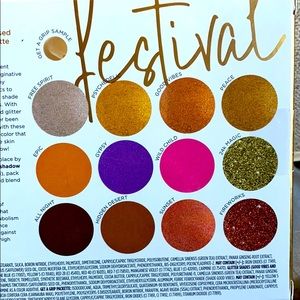 🎈3/35 PUR festival eye shadow palette